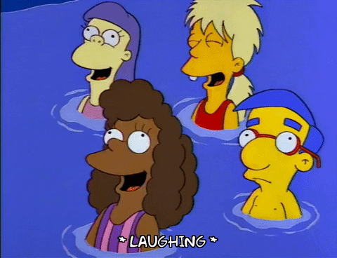 season 6 laughing GIF