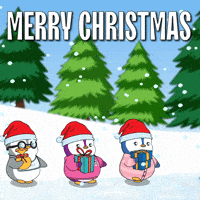 Merry Christmas GIF by Pudgy Penguins