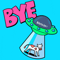 Good Bye Reaction GIF by Bitrix24