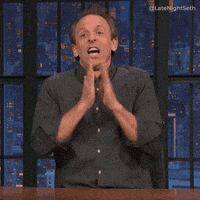 Happy Well Done GIF by Late Night with Seth Meyers