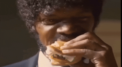 Eat Pulp Fiction GIF by EsZ Giphy World