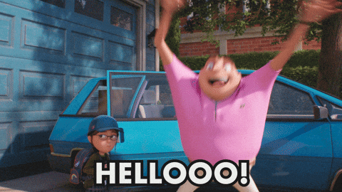 Despicable Me Hello GIF by Minions