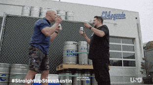 Happy Steve Austin GIF by USA Network