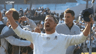 Happy Bryson Dechambeau GIF by LIV Golf