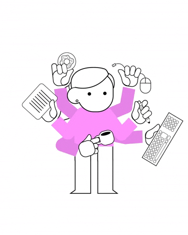 Stressed Illustration GIF by molehill