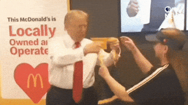 Working Donald Trump GIF by PBS News