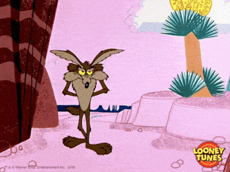 wile e coyote waiting GIF by Looney Tunes