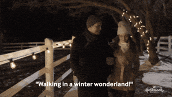 Winter Wonderland Countdown To Christmas GIF by Hallmark Channel