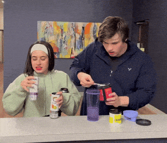 Energy Drink Gym GIF