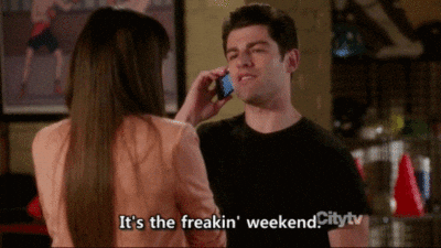 New Girl Friday GIF