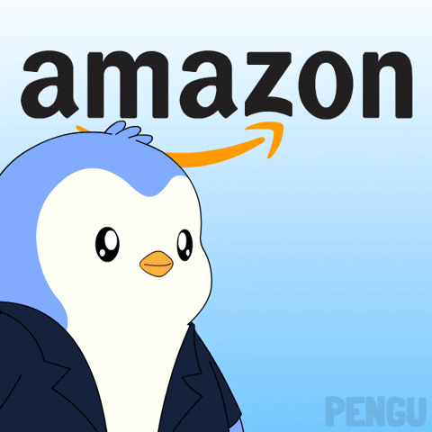 Amazon Hello GIF by Pudgy Penguins