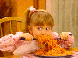 dinner pasta GIF