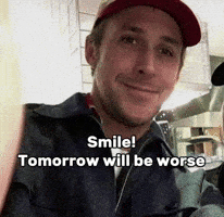 Ryan Gosling Smile GIF