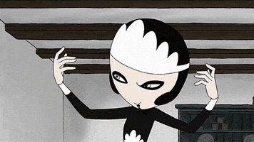 bee and puppycat lol GIF by Cartoon Hangover