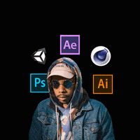 Animation Photoshop GIF by J.B. Kinard