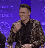 colton haynes arrow GIF by The Paley Center for Media