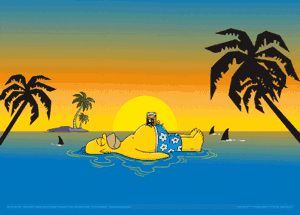 Giphy - R And R Vacation GIF