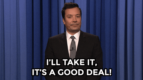 Giphy - Not Bad Jimmy Fallon GIF by The Tonight Show Starring Jimmy Fallon
