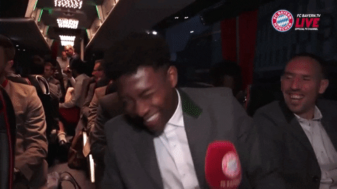 Giphy - happy franck ribery GIF by FC Bayern Munich
