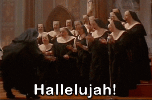 Giphy - Excited Sister Act GIF