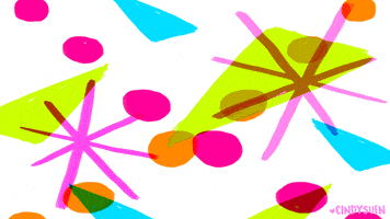 star rainbow GIF by Cindy Suen