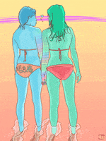 Friendship Bikini GIF by PHAZED