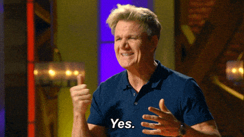 Gordon Ramsay Yes GIF by Masterchef