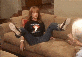 Kathy Griffin Legs GIF