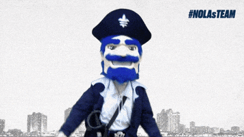 New Orleans Mascot GIF by New Orleans Privateers