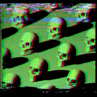 Halloween Glitch GIF