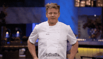 Sad Gordon Ramsay GIF by Hell&#039;s Kitchen