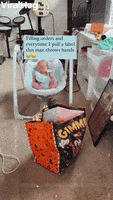 Baby Cheers On Moms Successful Business GIF by ViralHog