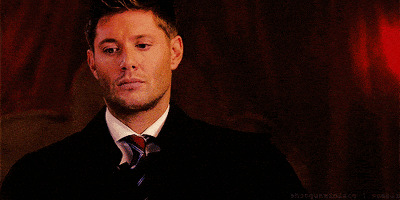 amused dean winchester GIF