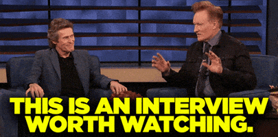 Willem Dafoe Conan Obrien GIF by Team Coco