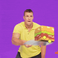 Flipping Rob Gronkowski GIF by Kids' Choice Awards
