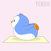 Workout Penguin GIF by Pudgy Memez