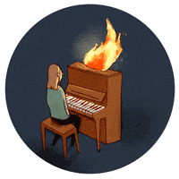 Quit Give Up GIF by Valérie Boivin