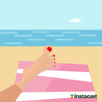 Summer Vacation GIF by Instacart Summer Vacation GIF by Instacart