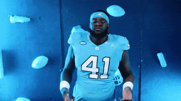 North Carolina Football GIF by UNC Tar Heels