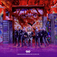 Dance Mask GIF by The Masked Singer UK & The Masked Dancer UK