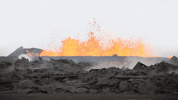 iceland lava GIF by Jerology