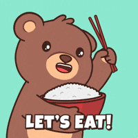 Hungry Teddy Bear GIF by BEARISH