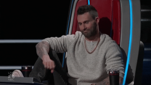adam levine nbc GIF by The Voice