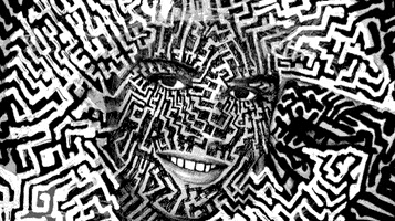 black and white smile GIF by ewanjonesmorris