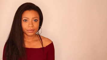 whatever shrug GIF by Shalita Grant