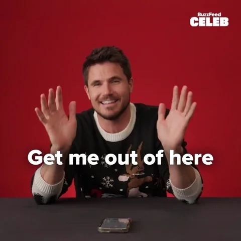 Robbie Amell Phone GIF