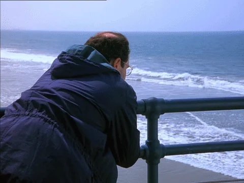 Pondering Beach Day GIF