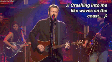 blake shelton television GIF by The Voice