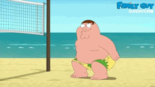 Family Guy Volleyball GIF