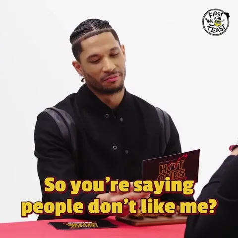 Josh Hart Hot Ones GIF